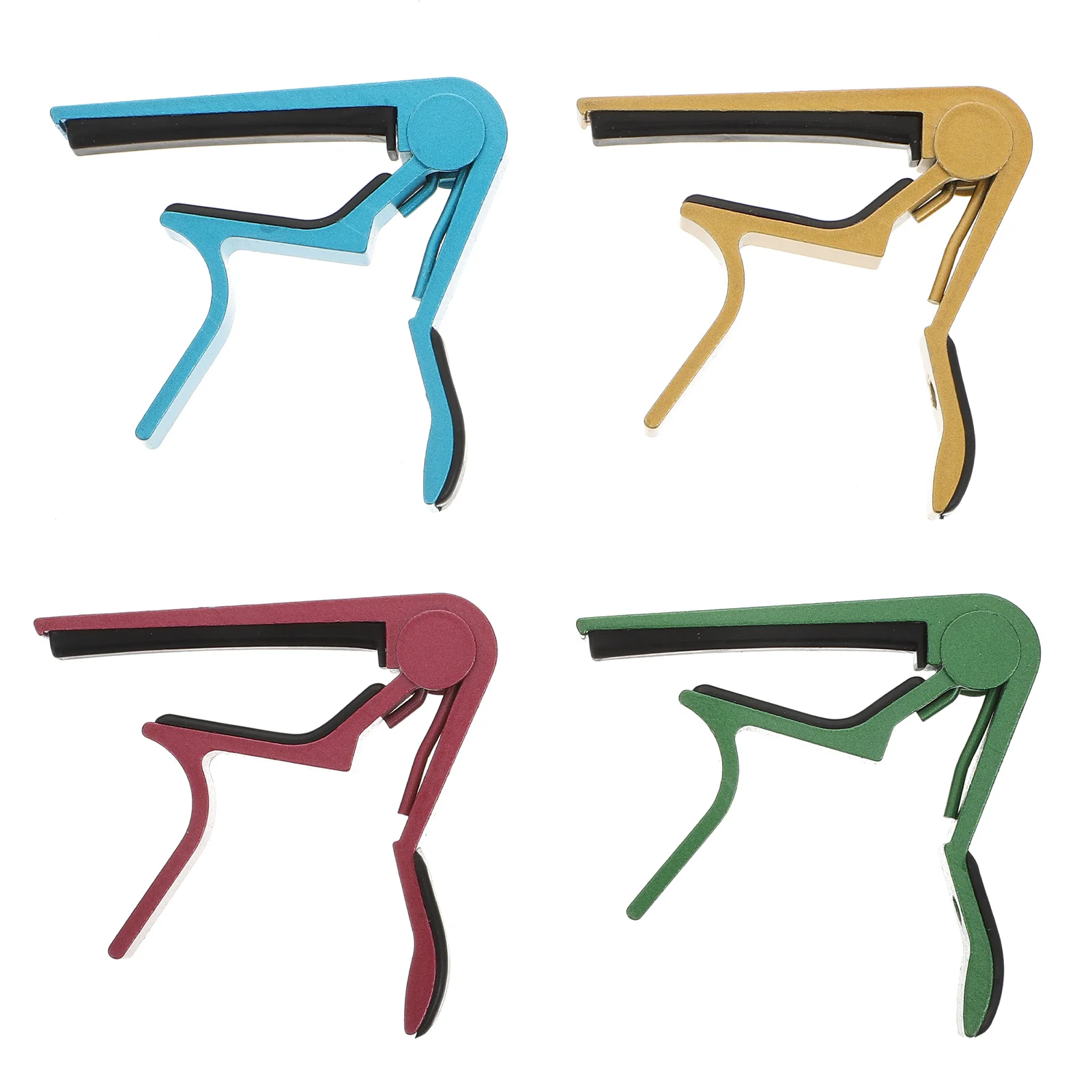 

4 шт. прочные алюминиевые клипсы Sandhi для укулеле, гитары