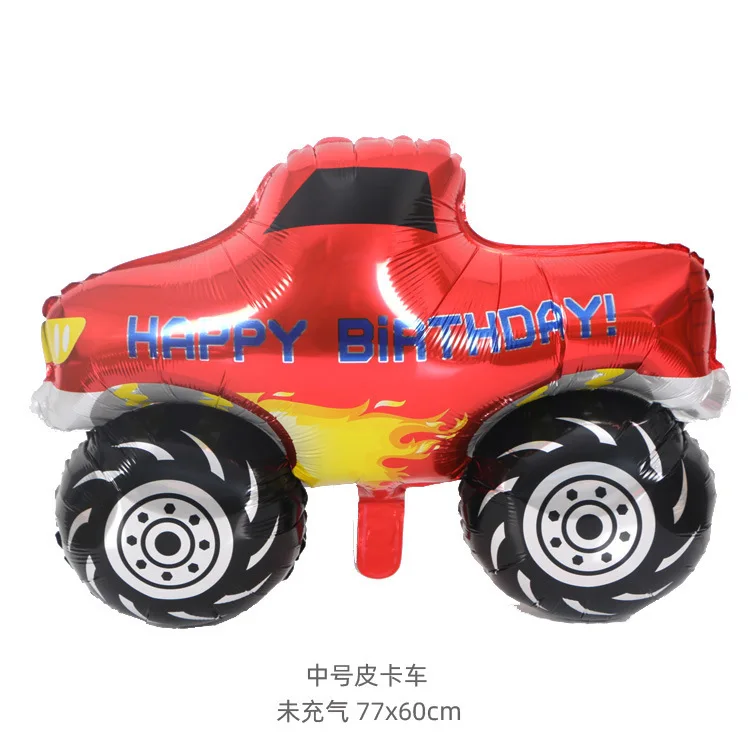 Дети Baby Shower Boy Tank скорая помощь автобус пожарная машина украшение на день