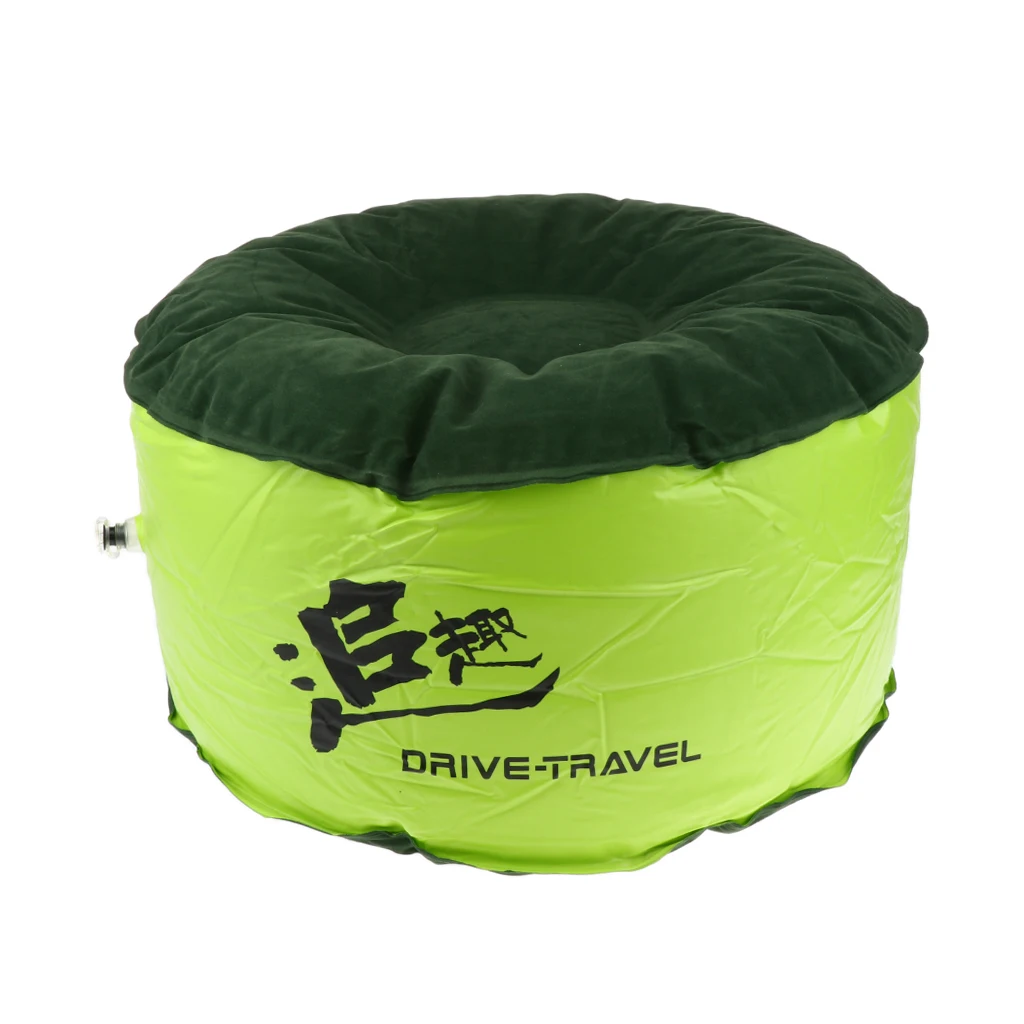 Открытый Кемпинг Надувной табурет Османской портативный воздушный стул ПВХ