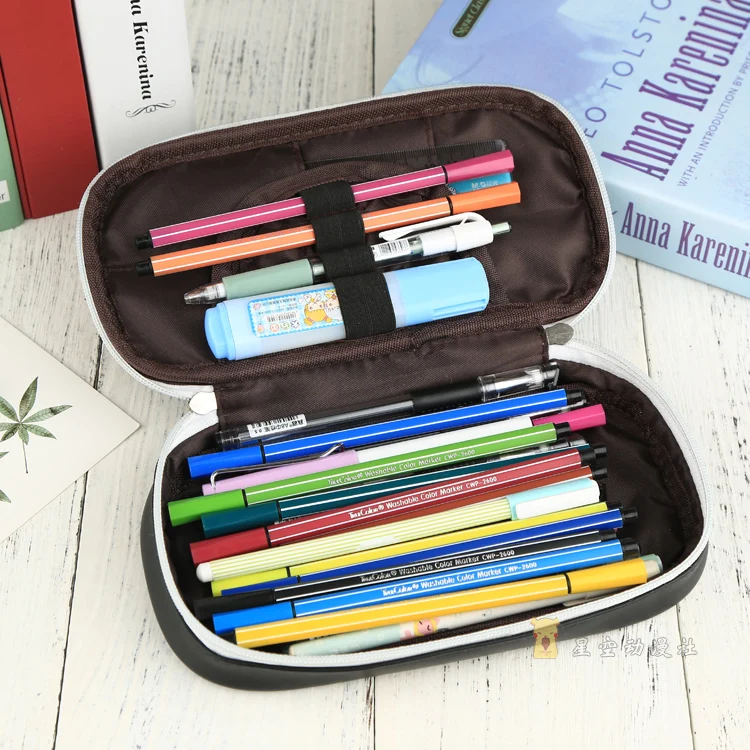 Гинтама Косплей из искусственной кожи косметичка для макияжа Студенческая