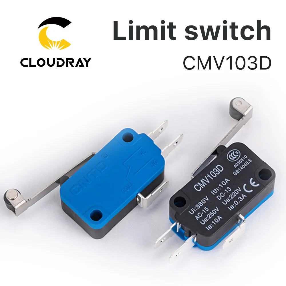 Cloudray высококачественный маленький концевой выключатель CMV103D Мгновенный Микро