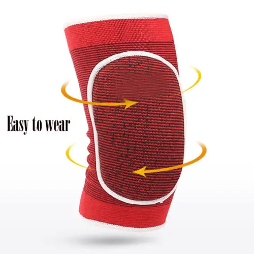 1 пара губчатый фиксатор колена наколенник защита для упражнений занятий спортом