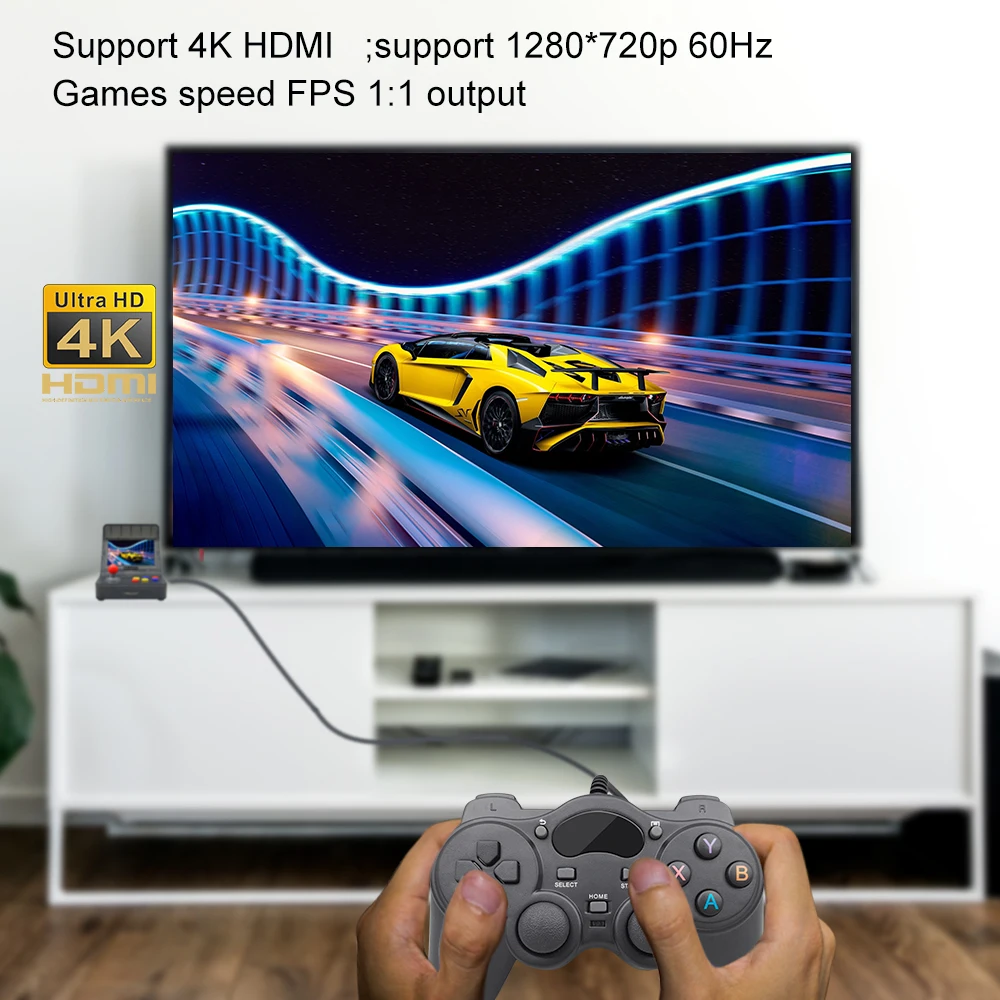 Портативная консоль HDMI для видеоигр в ретро стиле мини джойстик игр 3000