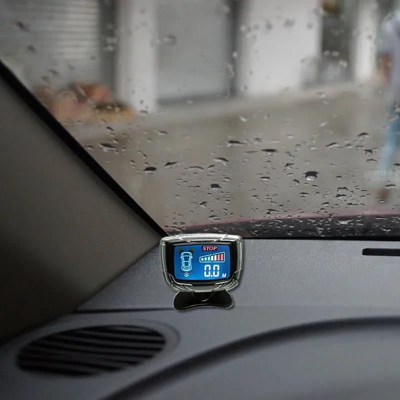 Авто Сенсор s ЖК-дисплей Дисплей зуммер радар заднего хода комплект