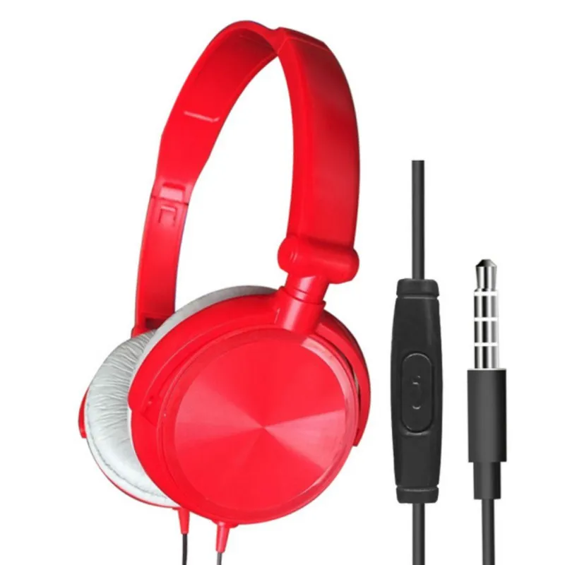 Wired Headset Over Ear HiFi Sound Music Stereo Earphone With/Without Microphone For Games/Computer/Phone | Электроника