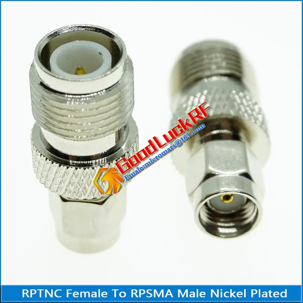 1X шт RP-TNC RPTNC RP TNC Female к RP-SMA RPSMA SMA Male Plug RPTNC-RPSMA никелевые прямые коаксиальный