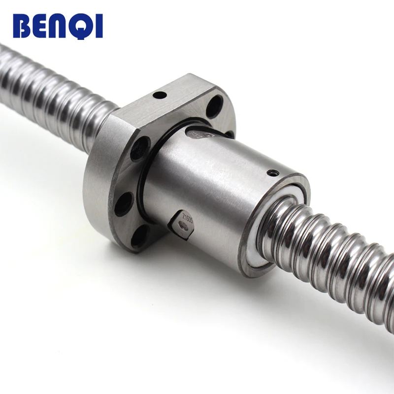 Шариковый винт 1605 BK12 BF12 SFU1605 - L 600 мм + 1 шт. sfu1605 гайка с фланцем диаметр 16 шаг 5 Китай