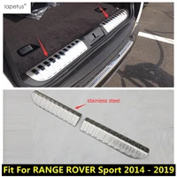 accessories for range rover sport 2014 2019 rear bumper inner foot door sill protector plate molding cover trim exterior kit