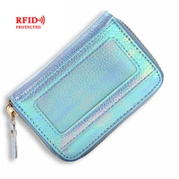 laser short wallet ladies wallet symphony embossed leather ladies handbag zip coin purse card holder multifunction
