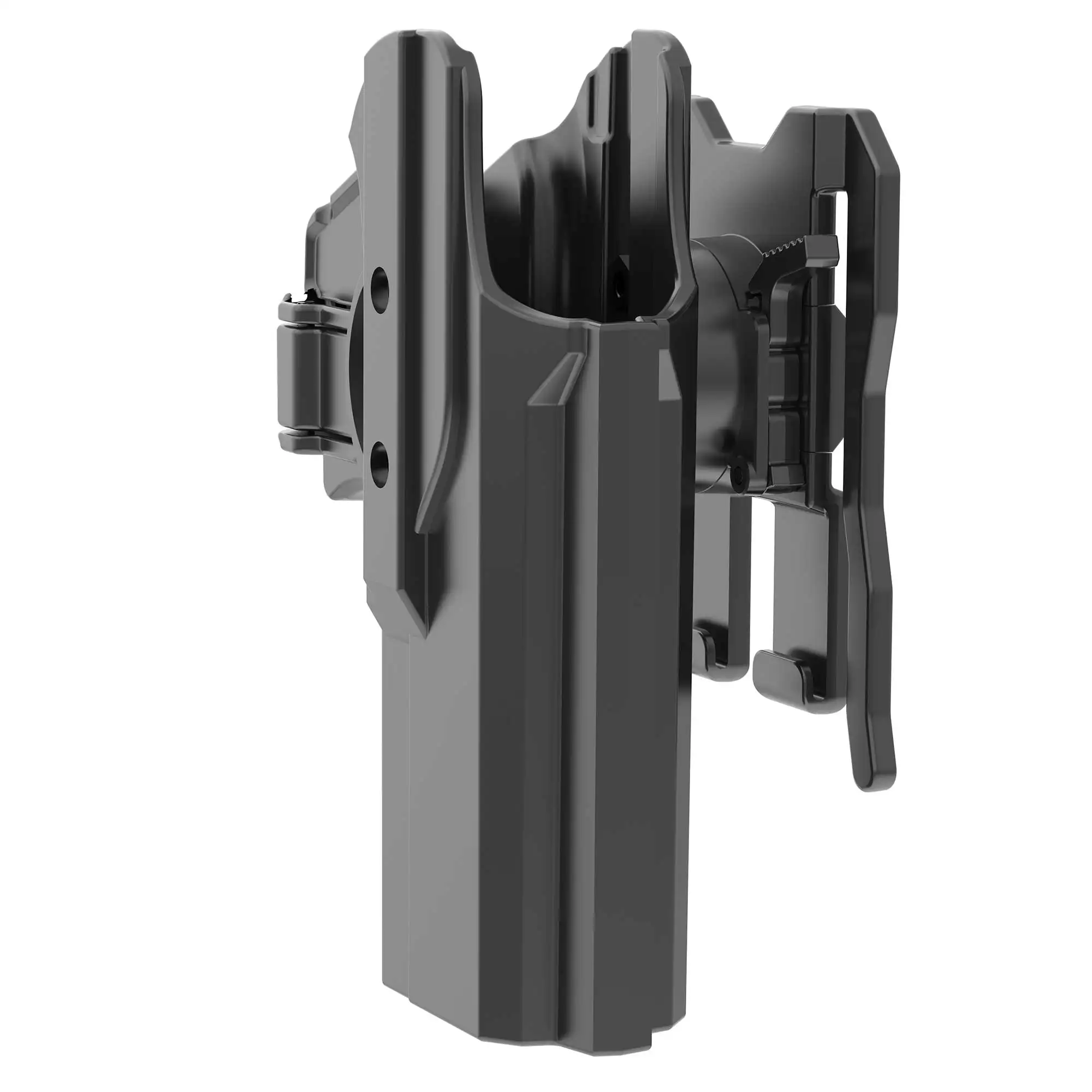 

Thumb Military Shooting Tactical Duty Holster Level 3 Glock17 Holster For Glock 17 22 31 MOLLE Holster