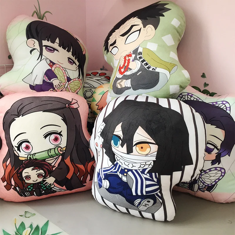 

40cm Anime Demon Slayer Kimetsu No Yaiba Nezuko Tanjirou Kamado Nezuko Cosplay Doll Plush Stuffed Cushion Pillow Toy Gift