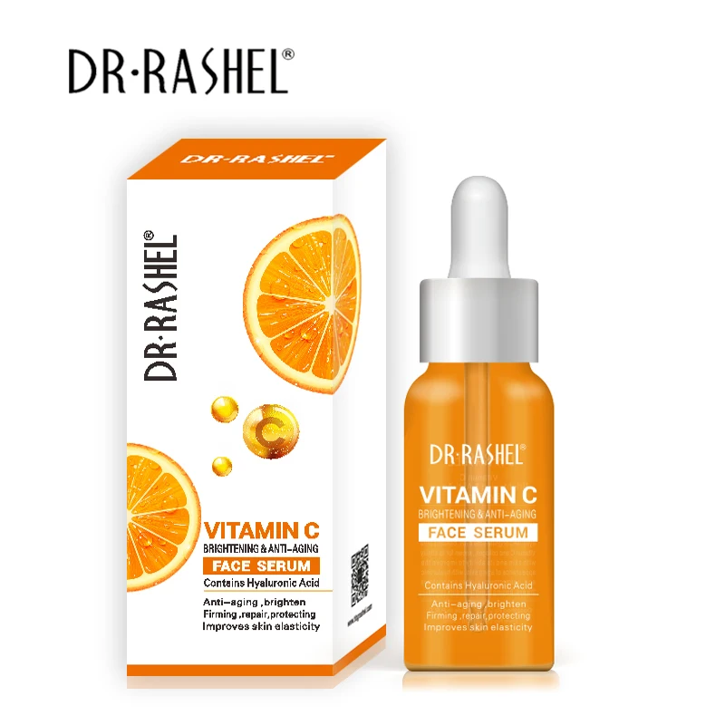 

50ML Vitamin C Brightening Face Serum Hyaluronic Acid Face Essence Oil Firming Anti-Wrinkle Anti-Aging Anti Acne