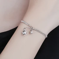 metal bell bracelet ladies womens bracelets cute girlfriend girl jewelry gifts