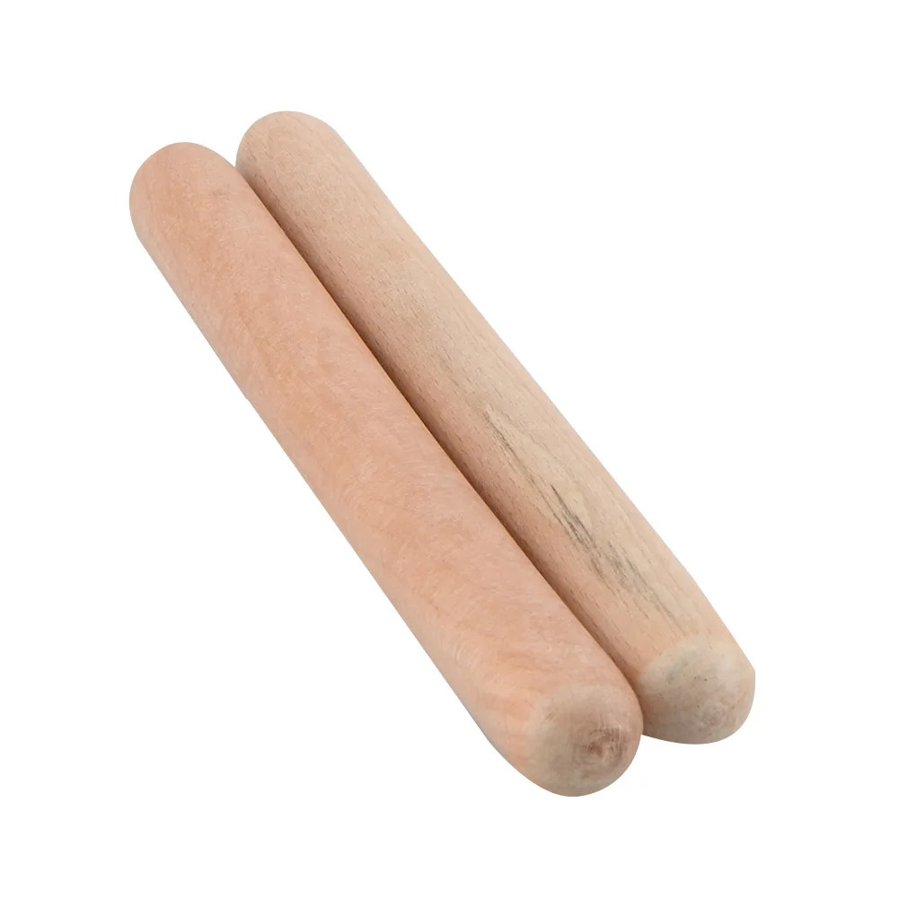 Детские натуральные деревянные ритм штанги Обучающие инструменты для детского