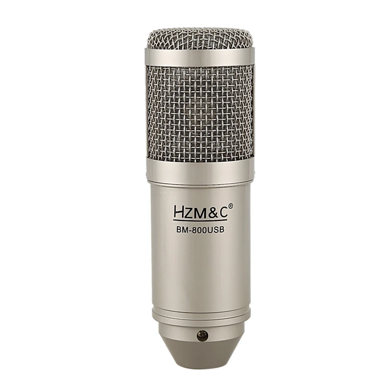 Hzm& C микрофон конденсаторный звукозапись Модернизированный Bm 800 Usb проводной микрофон с ударным креплением для радио поет и записывает комплект