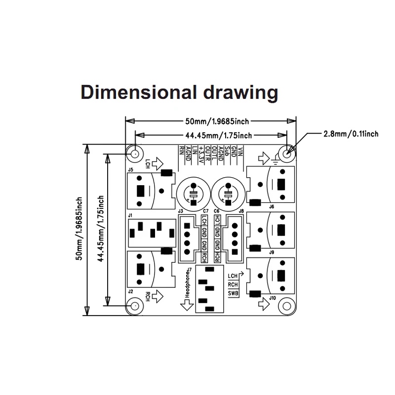 Цифровая обработка звука с гарантией 2 1 DSP тональная пластина Dsp Pre-Amp плата