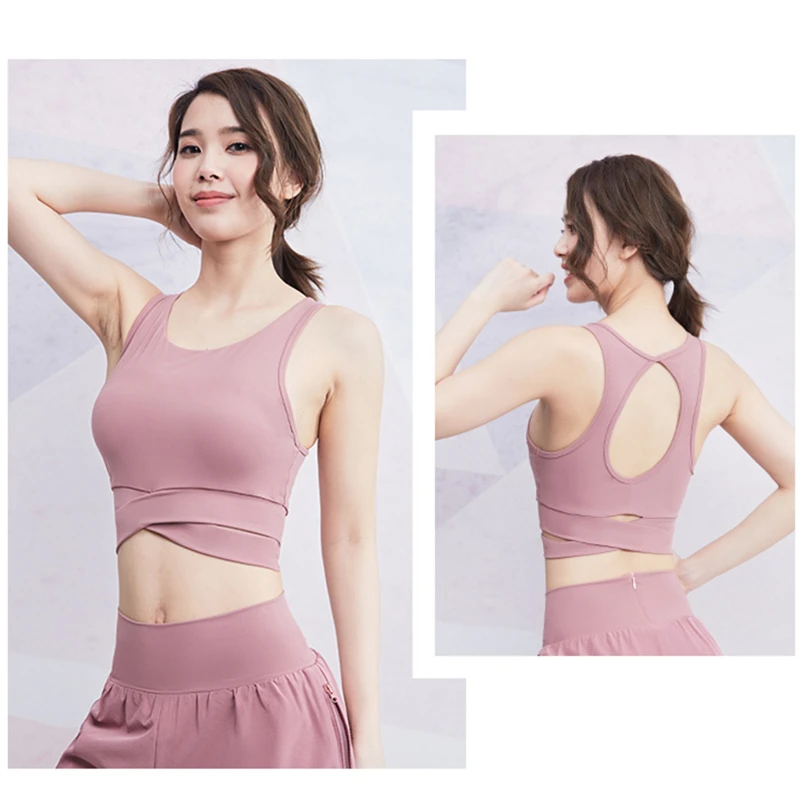 

Vansydical Women Summer Sports Set 2pcs Running Suit Padded Sport Vests+ Shorts High Waisted Yoga Jogging Sportswear