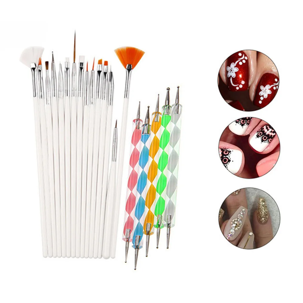 Nail brush set 15 | Brushes