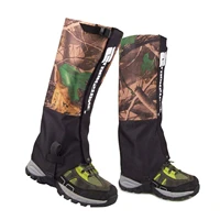 professional man waterproof nylon gaiters for hiking walking climbing skiing trekking thin ultralight camouflage gaiter