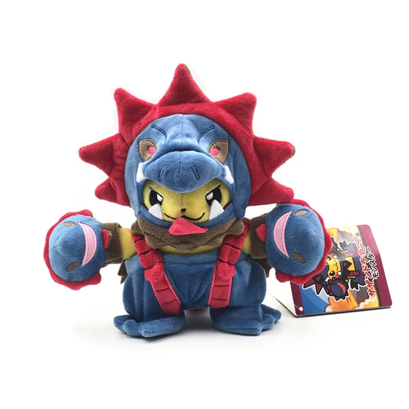 Pokemon 30 см Pikach плюшевая игрушка монстр тиранитар кабигон Ampharos Garchomp мягкая плюшевая игрушка Peluche куклы подарок для детей Рождество