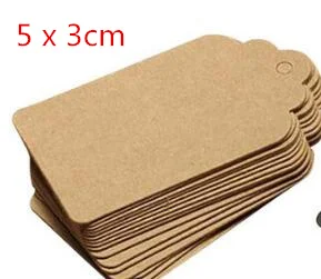 5 x 3cm yellow 50 шт волнистые крафт-бумажные бирки бумажные этикетки карты для свадьбы/конфеты/Детские Подарочные продукты бирка посылка на заказ бирка для одежды - Цвет: 5 x 3cm yellow