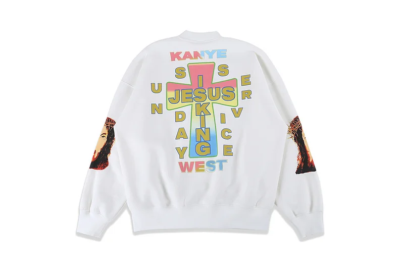 Высококачественные толстовки с принтом Иисуса Кинг для мужчин и женщин мужские