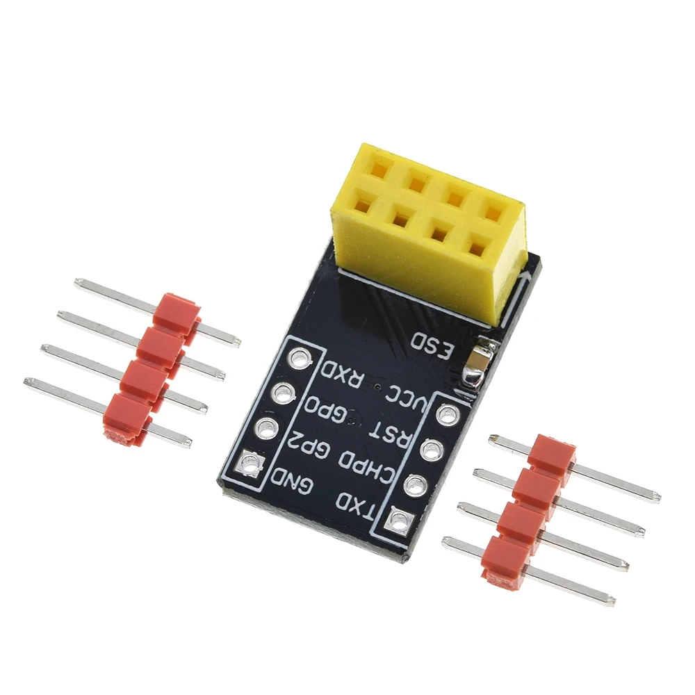 TZT ESP-01 Esp8266 ESP-01S модель ESP8266 серийная макетная плата адаптер к WiFi приемопередатчик модуль Breakout UART модуль