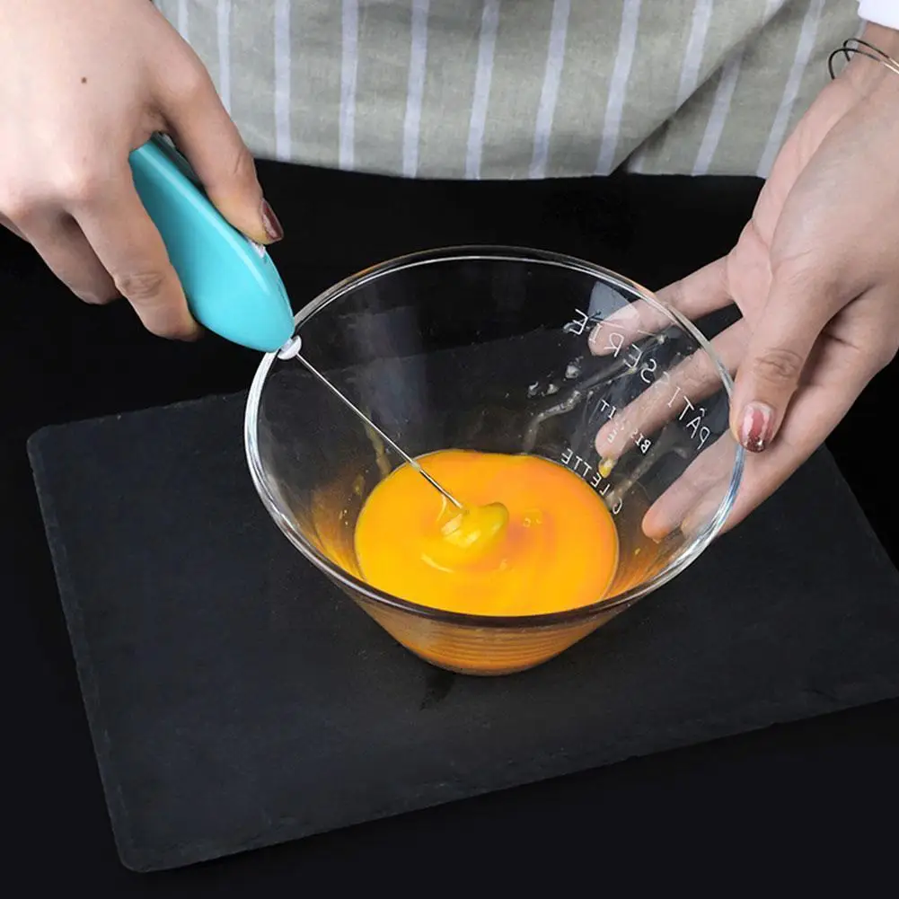 Электрический ручной венчик взбиватель молока кофе инструмент для взбивания яиц