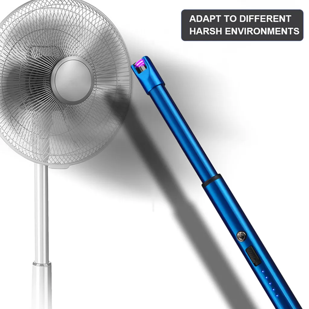 USB-зарядка зажигалка для пешего туризма кухни барбекю регулируемая Зажигалка