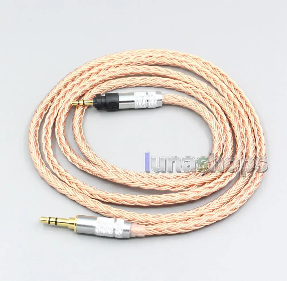 Кабель для наушников LN006771 2 5 мм 4 XLR 3 16 ядер 99% 7N OCC Для Shure SRH840 SRH940 SRH440 SRH750DJ Philips SHP9000
