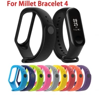 new 1pc replacement bracelet for xiaomi mi band 4 sport strap tpu wrist strap for miband 4 smart accessories miband 4 mi band 4