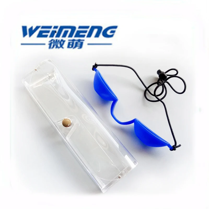 Очки защитные лазерные голубые для омоложения волос и бровей | Инструменты