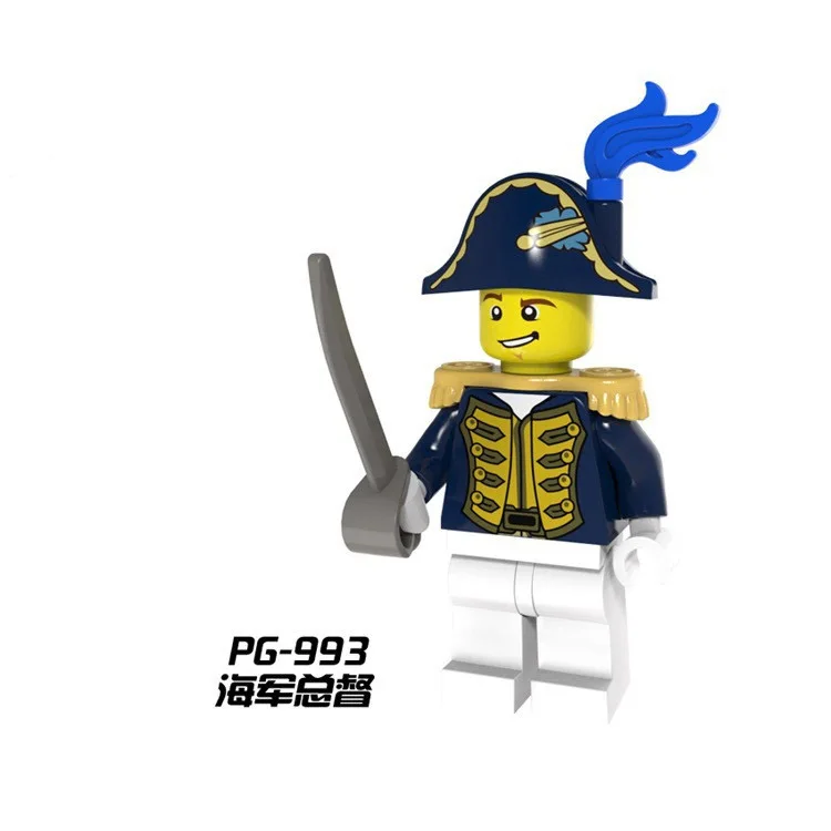 8 шт./компл. LEGO блоки Минифигурки имперский флот серия солдат Игрушки для детей