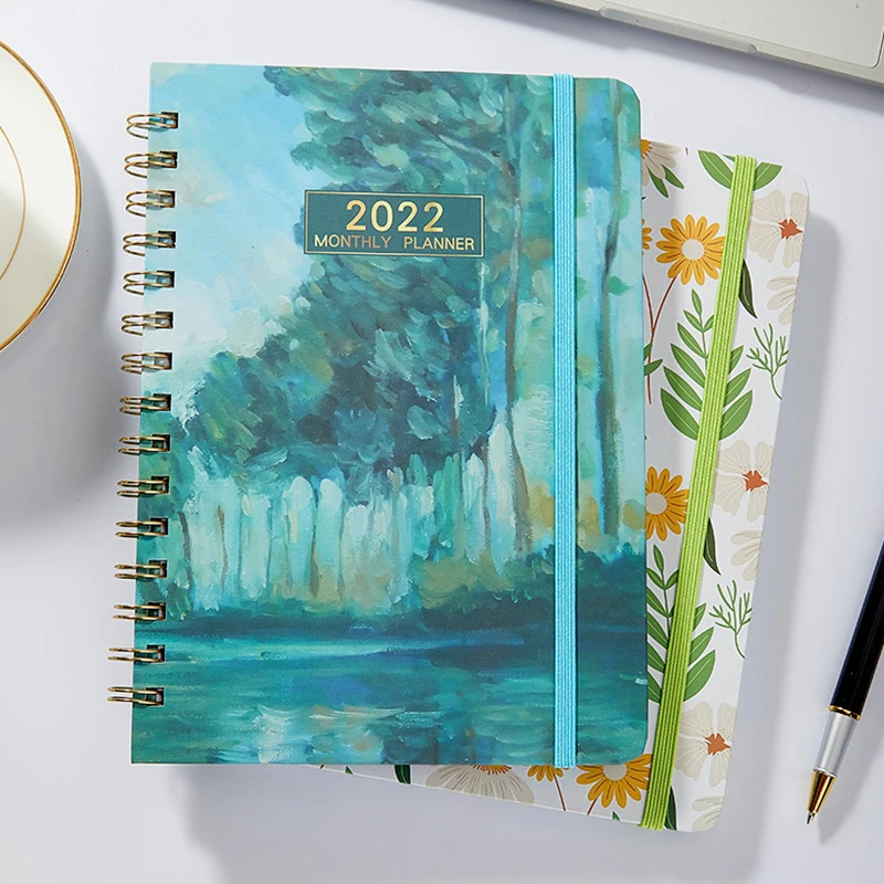 

Daily Planner Simple Design Hardcover Flexible Daily Planner Thick Paper Time Management For Women Men Desk Calendar SP99