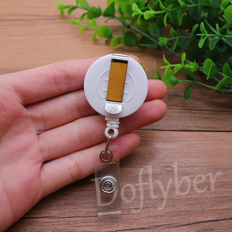 Силиконовый выдвижной Бейдж с мультяшным единорогом пандой слоном | Канцтовары