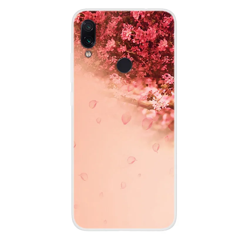 40 Для Xiaomi Redmi 7 Чехол 6,26 ''мультяшная Раскрашенная мягкая ТПУ задняя крышка чехол для Xiomi Redmi 7 силиконовый чехол для телефона s Capas On Redmi7 - Цвет: 40