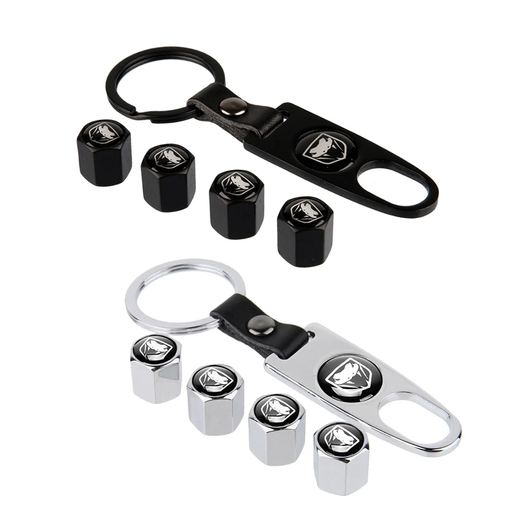 Автомобильный Стайлинг, наклейка на обод колеса для логотипа Viper для Dodge RAM JCUV Caliber Caravan Challenger SRT10 крышки стержня вентиля шины GTS