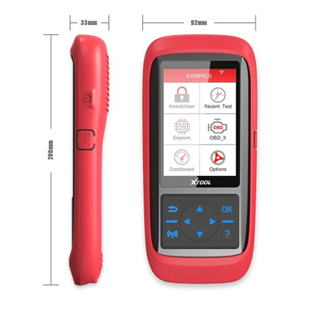XTOOL X100 Pro2 Авто ключевой программист с EEPROM адаптер Поддержка пройденное