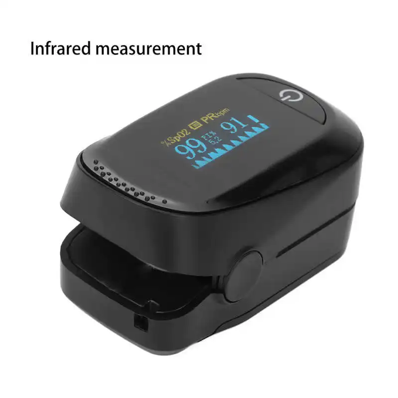 Пульсоксиметр с большим HD экраном прочный для путешествий и дома | Красота