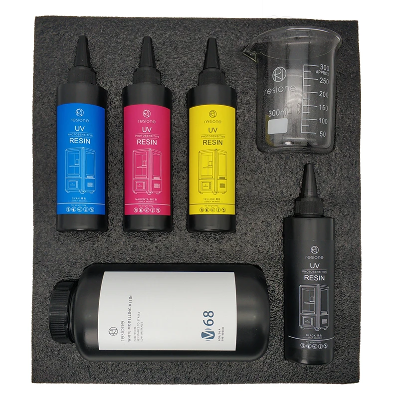 Цветная полимерная смола для 3D-принтера резина LCD DLP SLA Anycubic nova3d phrozen sparkmaker |