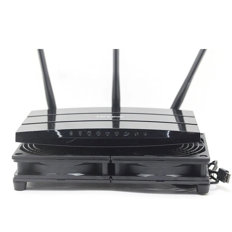 DIY Router PC Cooler TV Box Wireless Cooling fan Silent Quiet DC 5V USB power 120x120x25mm 12CM and Screws Protective net | Компьютеры и