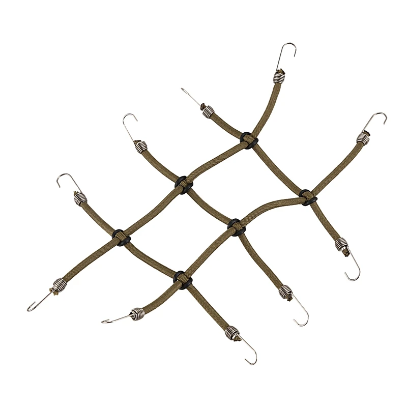 1:10 Rc Рок Гусеничный эластичный скалолазание авто крыша багажная сеть для осевого