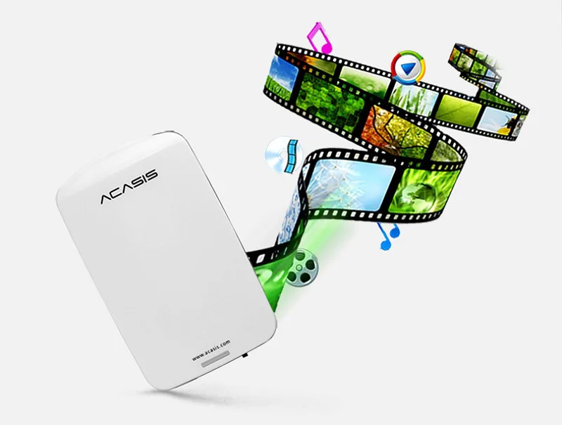 ACASIS 2,5 ''Портативный внешний жесткий диск USB2.0 1 ТБ/500 Гб/320 ГБ/750 Гб/250 ГБ диск для хранения портативного компьютера