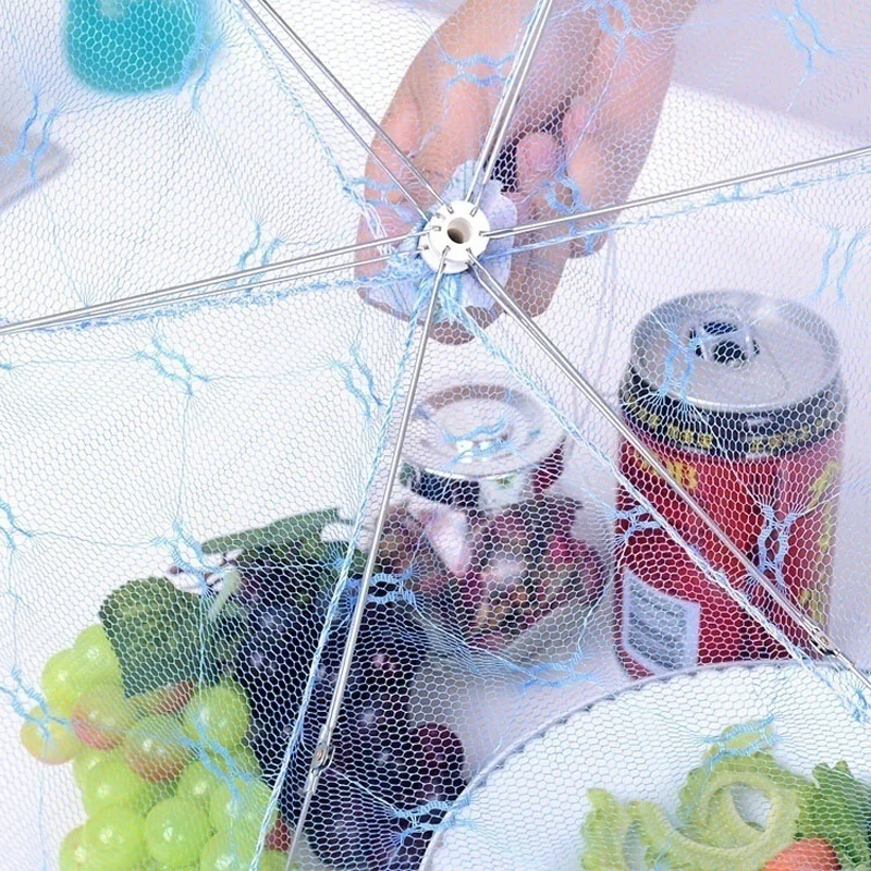 

1PC Newest Umbrella Style Food Cover Anti Fly Mosquito Meal Cover Lace Table Home Using Food Cover Kitchen Gadgets Cooking Tools