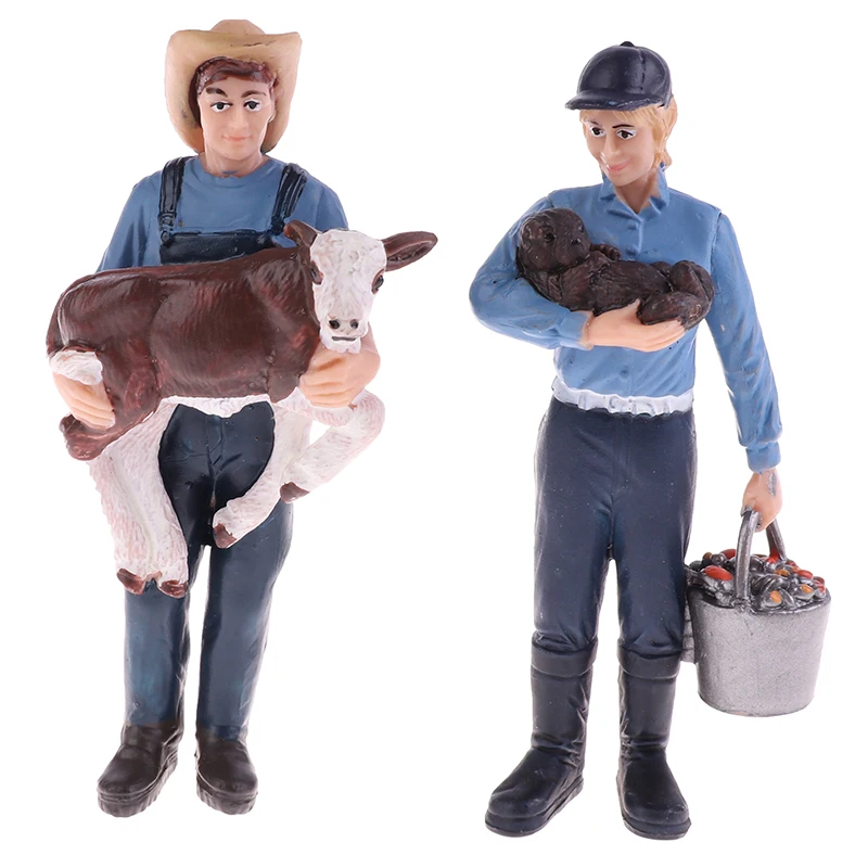 8 вариантов новые милые игрушки для детей имитационная модель фермера имитация