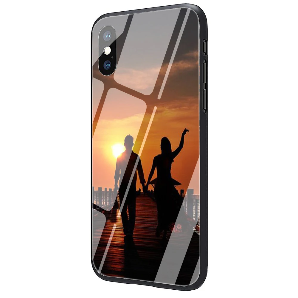 G8 EWAU Sunrise Sunset закаленное стекло чехол для телефона iPhone 11 Pro 6 6S Plus 7 8 Plus X XS XR XS Max - Color: G8