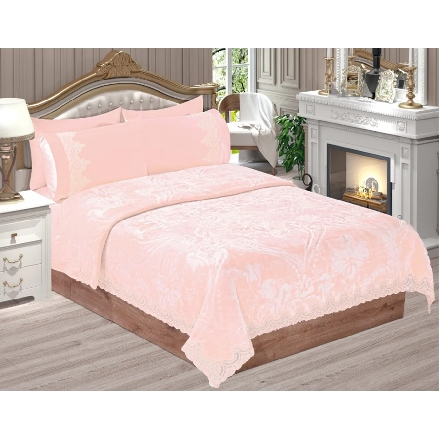 

Mahidevran Blanket-6 Piece Powder