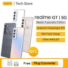 Смартфон realme GT Master разведомый, NFC, Qualcomm Snapdragon 870, 120 Гц, AMOLED, 65 Вт, флэш-зарядка, Android11