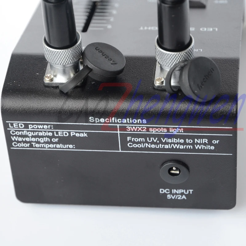 FYSCOPE 6 Вт светодиодный двойной осветитель с гусиной шеей Мощный для микроскопа