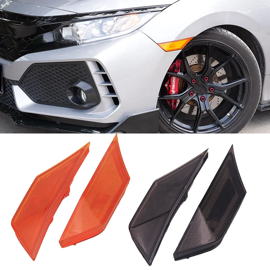 

Автомобильные габаритные огни Wooeight, 1 шт., передние и боковые габаритные огни, указатели поворота, чехол для Honda Civic 2016, 2017, 2018, 2019, 2020